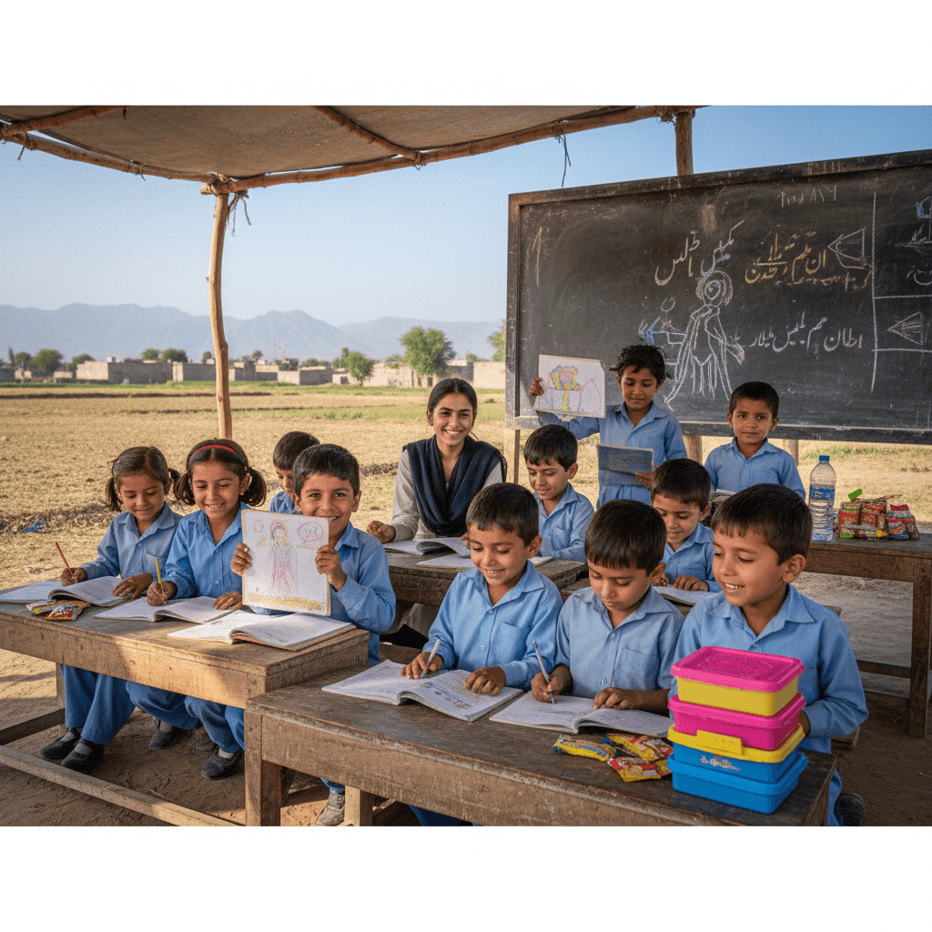Benazir Taleemi Wazaif and education support programs for Pakistani children
