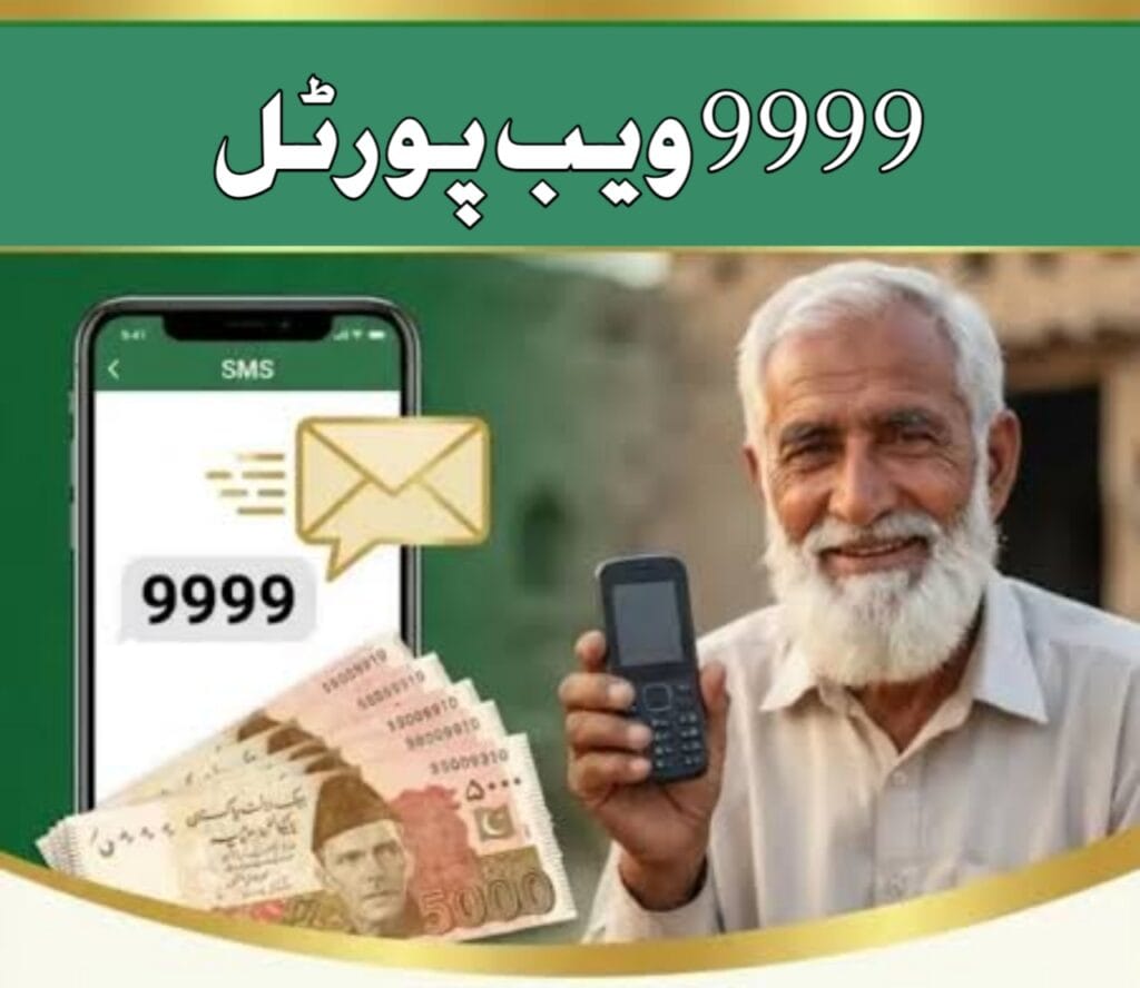 9999 web portal CNIC & internet check