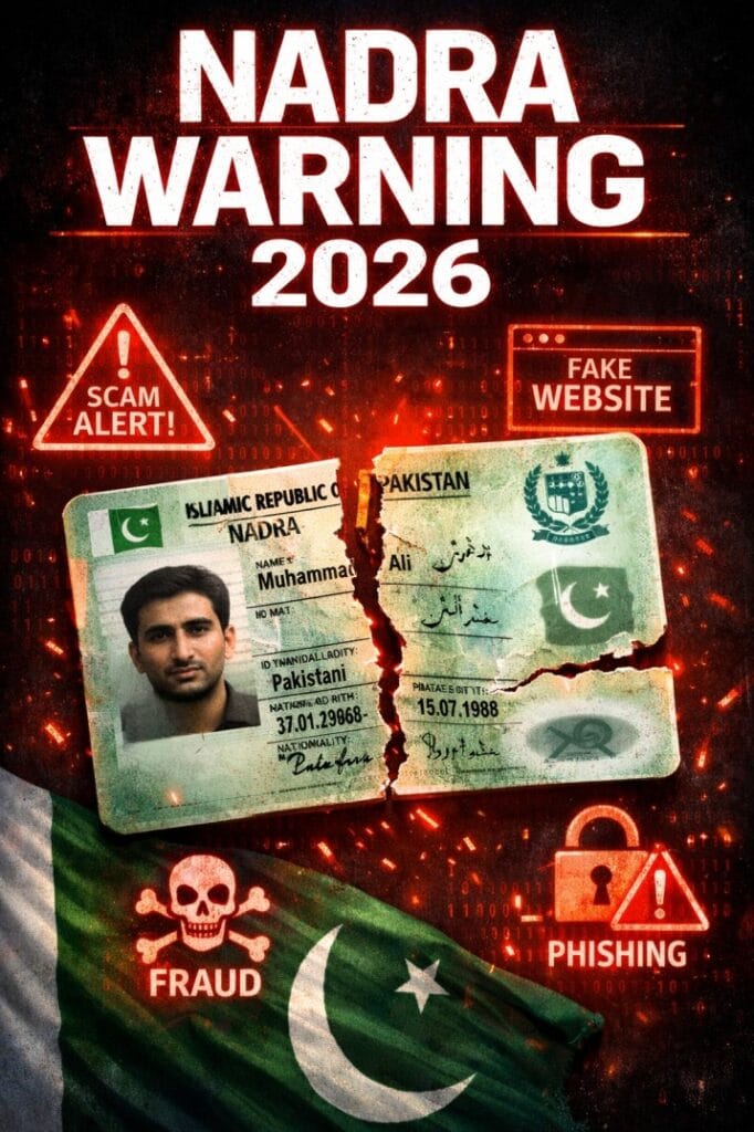 NADRA CNIC Warning
