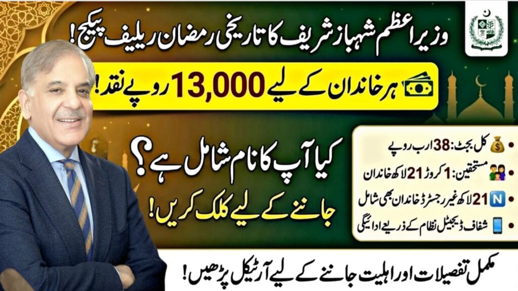 PM Ramzan Relief Package