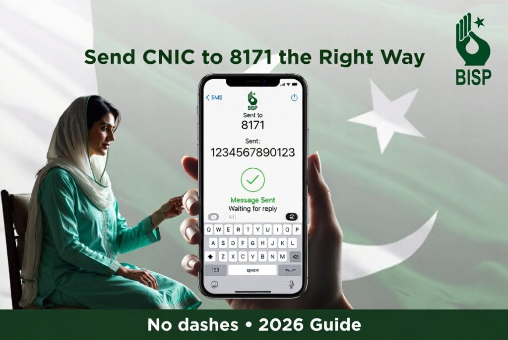 8171 SMS Not Received Issue 2026 – Quick & Easy Fix Guide for Benazir Kafaalat Rs 13,500 Payment