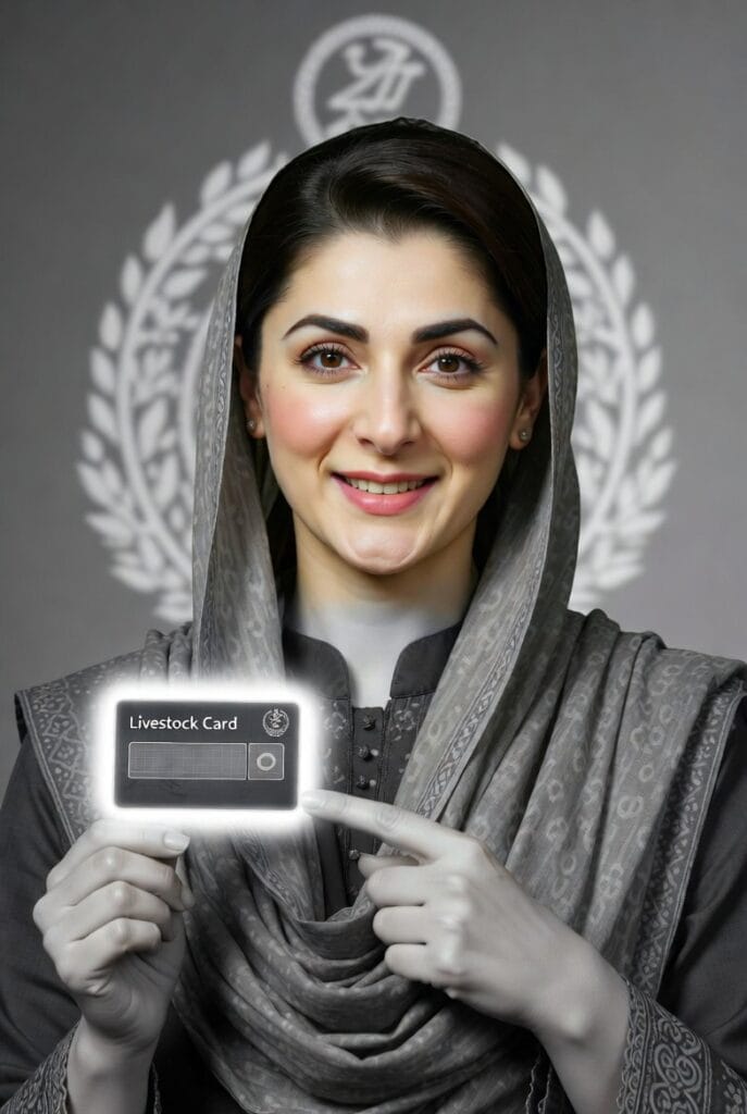 Maryam Nawaz Sharif launching CM Punjab Livestock Card Scheme 2026 interest-free loan for livestock farmers