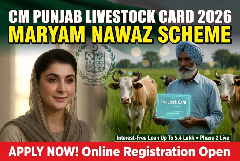 CM Punjab Livestock Card Scheme