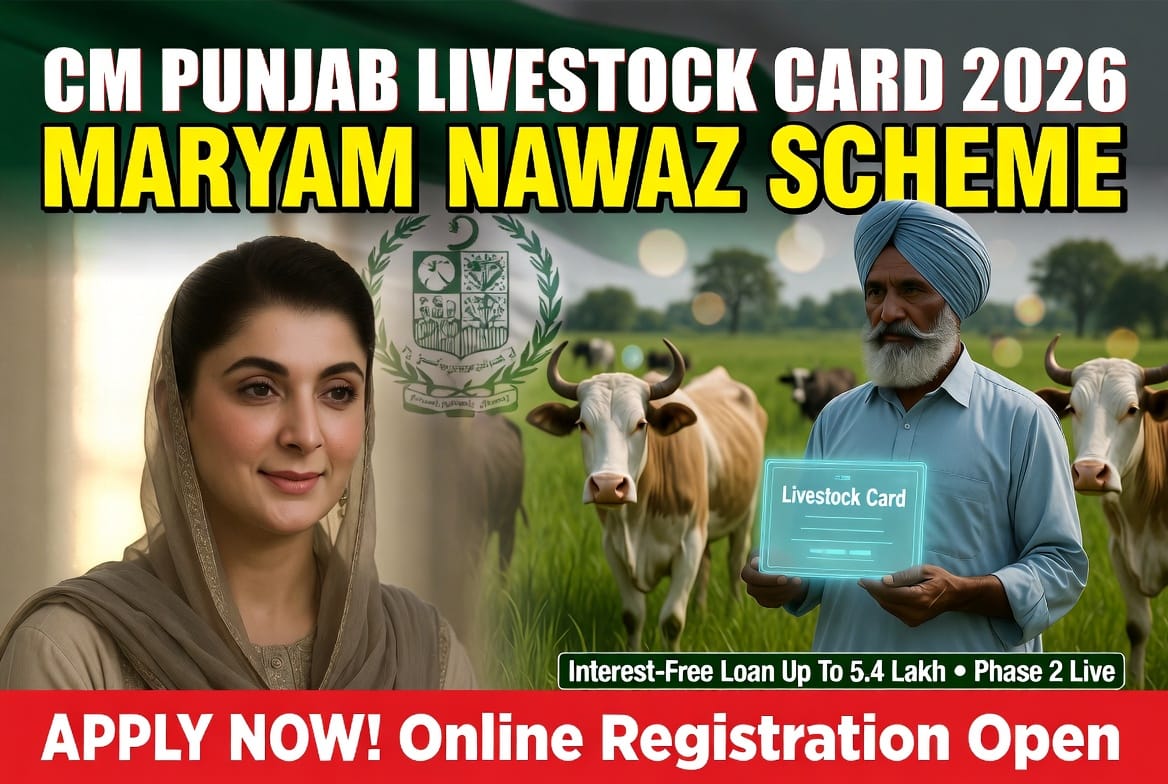 CM Punjab Livestock Card Scheme